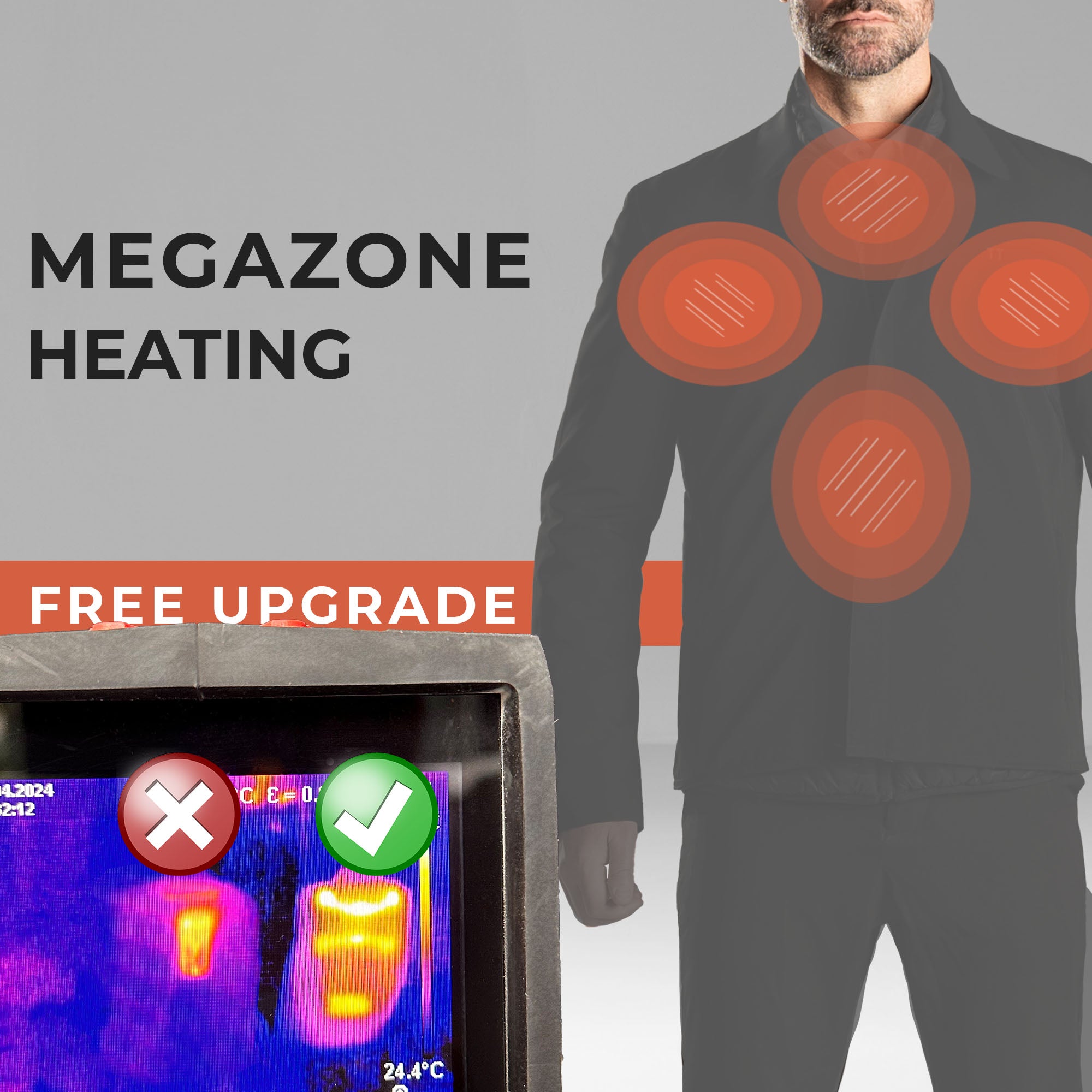 Mega Pack DarkHeat™ 2.0 | Heated Jacket – TAFTAC